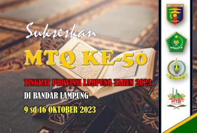 Titik Lokasi Lomba MTQ Tingkat Provinsi di Bandar Lampung