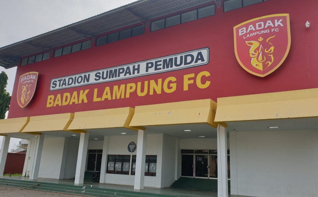 Stadion Sumpah Pemuda, markas Badak Lampung FC