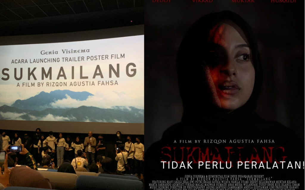 Penonton Antusias Ikuti Pemutaran Trailer Film Sukmailang
