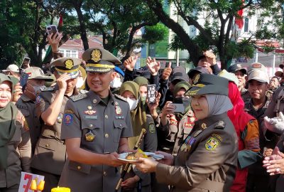 Pemkot Gelar HUT ke-73 Sat Pol PP Bandar Lampung
