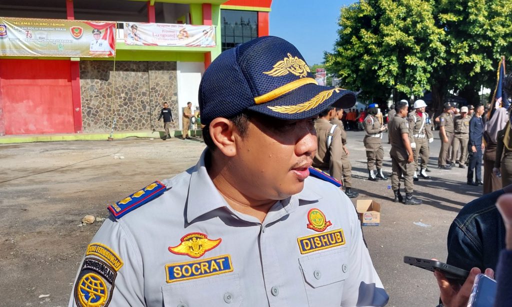 Foto Kepla Dishub Kota Bandar Lampung, Socrat Pinggodanu || Travel2Lampung