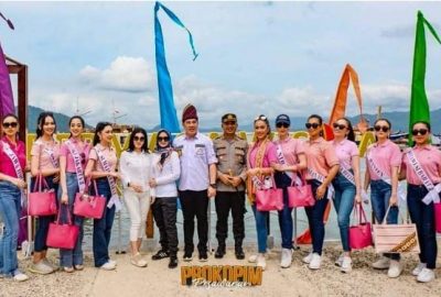 45 Finalis Putri Indonesia 2023 Kunjungi Destinasi dan UMKM Lampung