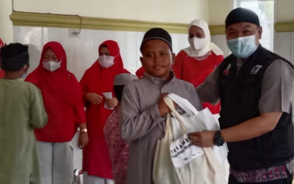 ACT Lampung santuni anak yatim