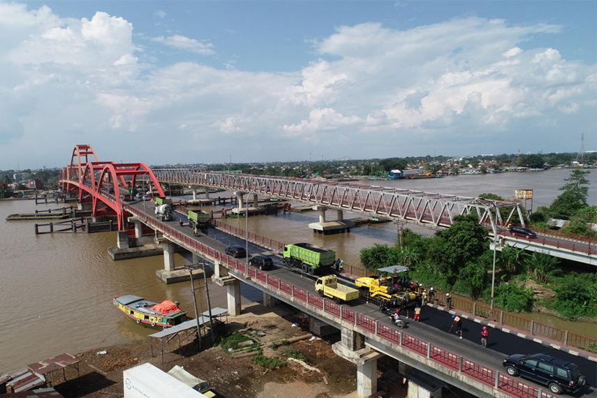 Abipraya Optimis Selesaikan Proyek Preservasi Jalan Lintas Timur Sumsel di Tahun 2023