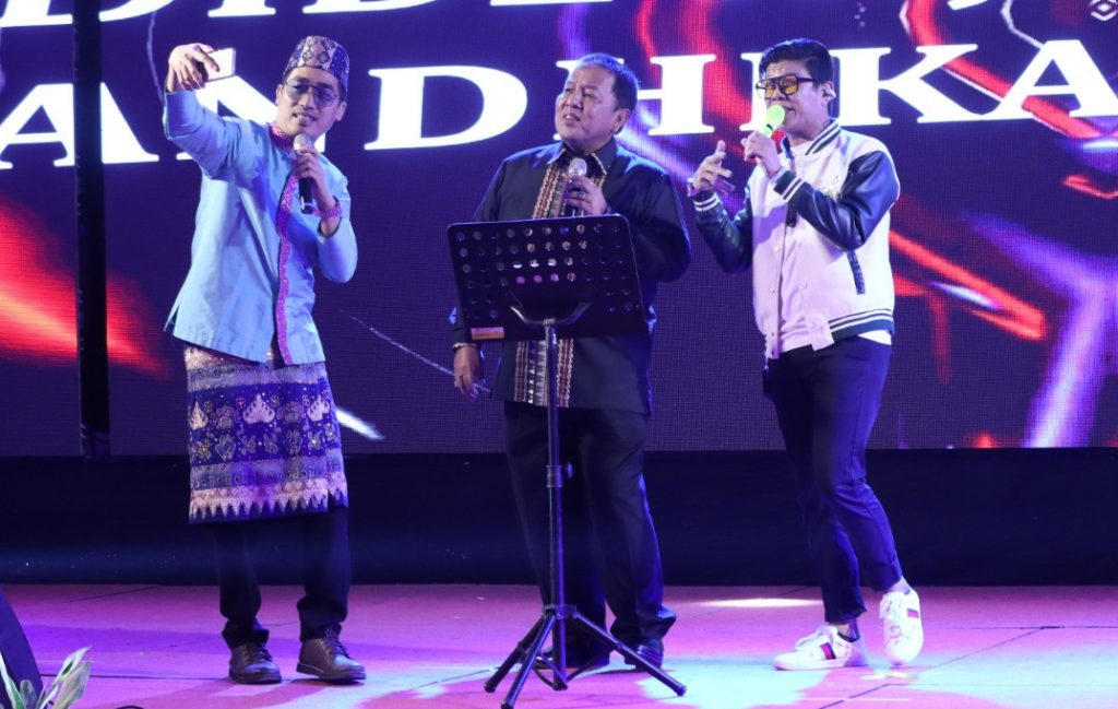 Acara Malam Nusantara, Gubernur Berharap Kesuksesan Artis Asal Lampung Jadi Inspirasi Generasi Muda Lampung