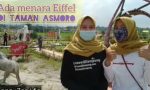 Ada Menara Eiffel di Taman Asmoro Jati Agung