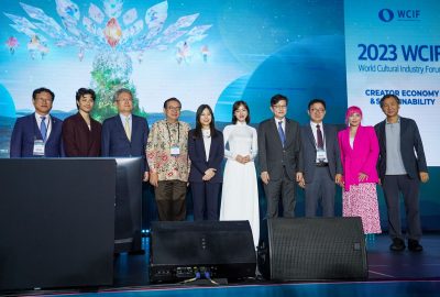 Angela Tanoesoedibjo Sampaikan Kebangkitan Ekonomi Kreatif Indonesia pada The 4th World Cultural Industry Forum di Daegu
