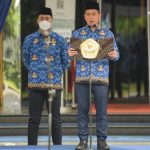 Anindito Aditomo Bacakan Pidato Menpora pada Upacara Peringatan ke-94 Hari Sumpah Pemuda