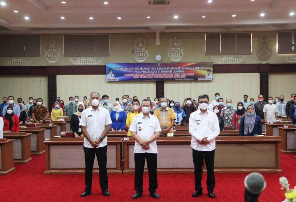 Agus Nompitu: Aplikasi SiGajah Lampung Merupakan Upaya Tekan Angka Pengangguran serta Tingkatkan Kualitas SDM