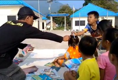 Ardiyanto, Pegiat Literasi Motor Perahu Pustaka di Lampung Selatan