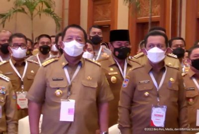 Arinal Djunaidi Hadiri Pengarahan Presiden Jokowi di Jakarta