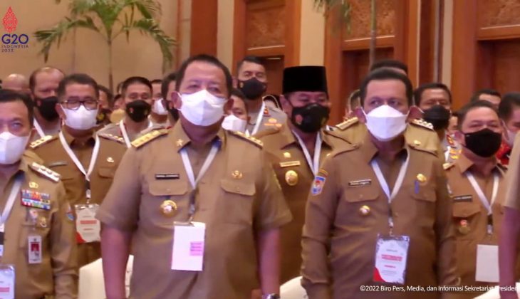 Arinal Djunaidi Hadiri Pengarahan Presiden Jokowi di Jakarta