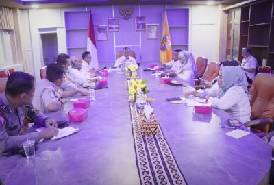 Asisten Administrasi Umum Sekdaprov Pimpin Rapat Rencana Pawai Kirab Marching Band dalam Rangka Hut RI ke-77