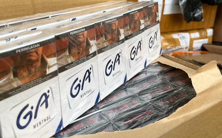 Bea Cukai Lakukan Penindakan Rokok Ilegal di Kudus dan Malang