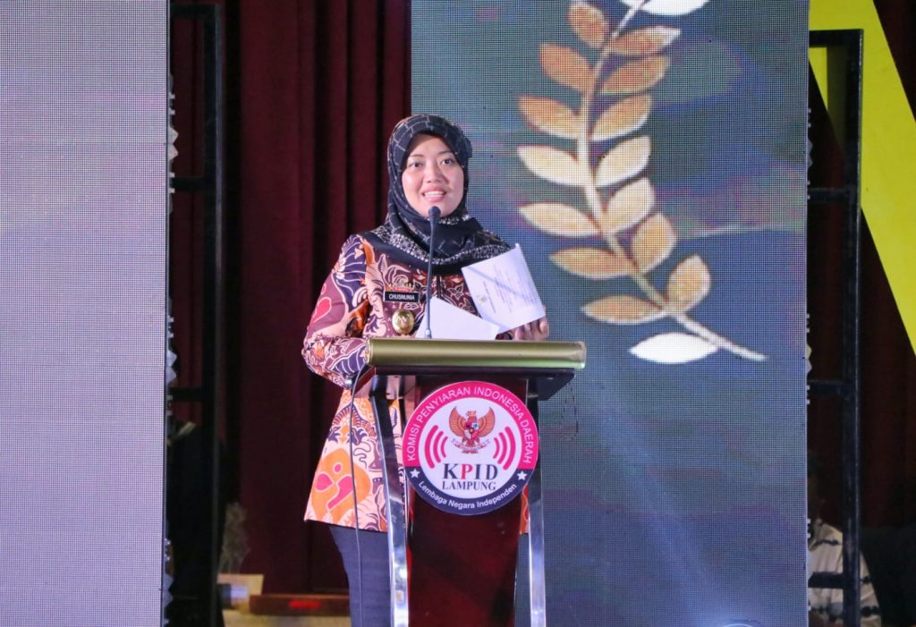 Chusnunia Buka Acara KPID Lampung Award 2022