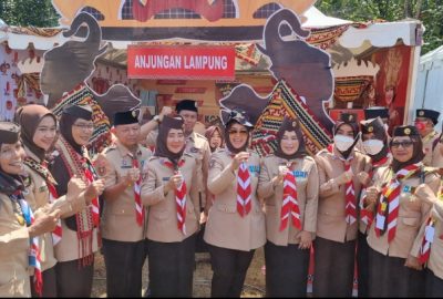 Chusnunia Chalim Hadiri Upacara Pembukaan Jambore Nasional ke-XI