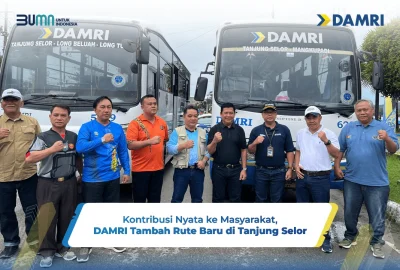 DAMRI Tambah Rute Baru di Tanjung Selor untuk Tingkatkan Layanan ke Masyarakat