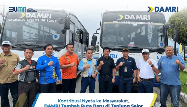 DAMRI Tambah Rute Baru di Tanjung Selor untuk Tingkatkan Layanan ke Masyarakat