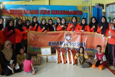 Dharma Wanita Persatuan Provinsi Lampung Gelar Pertemuan Rutin dan Bakti Sosial