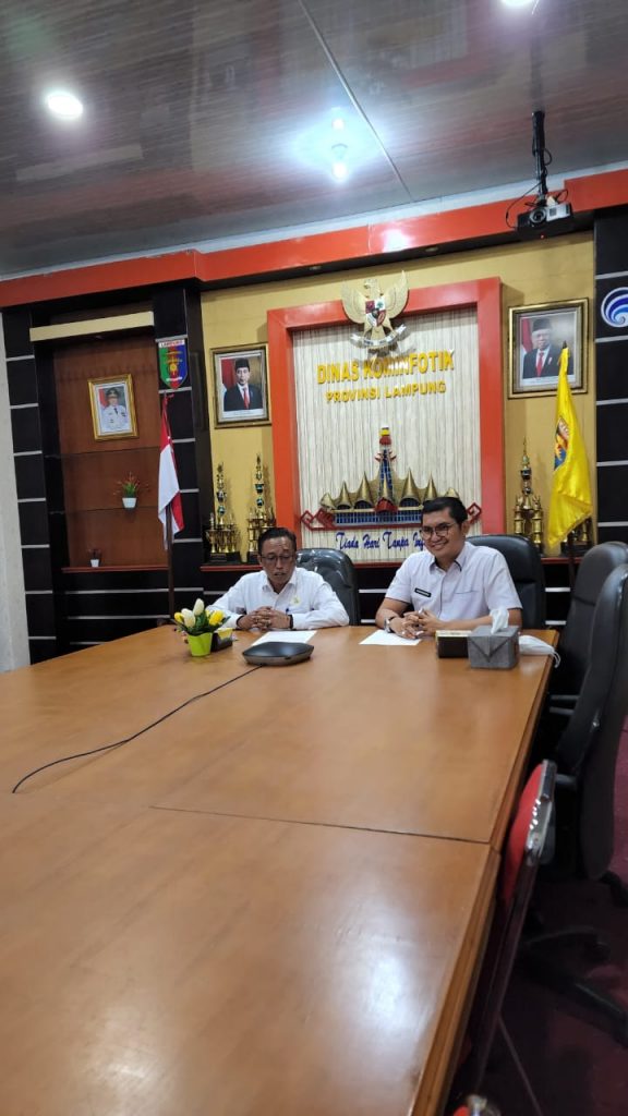 Diskominfotik Lampung Bersama Kemenkeu Gelar Sosialisasi dan Konsultasi Daring Keterbukaan Informasi
