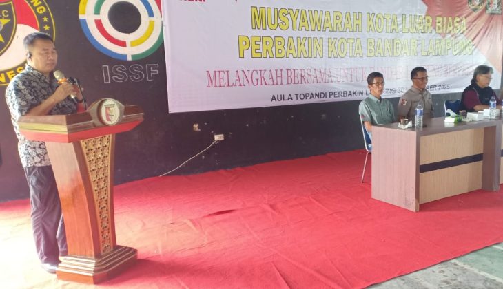 Donny Irawan Terpilih Jadi Ketua Perbakin Kota Bandar Lampung 2025-2029