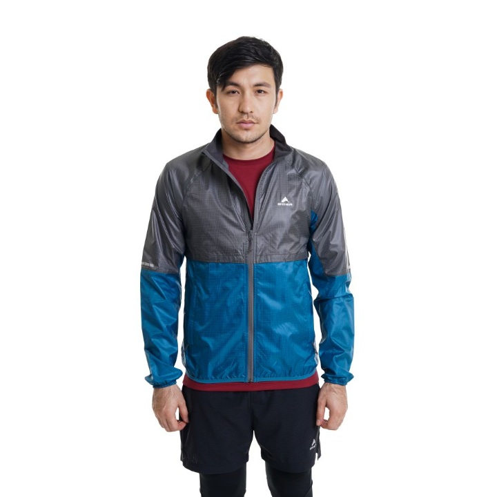 Eiger Men's Saron Windrun Jacket Jaket Tahan Angin yang Stylish untuk Petualangan Outdoor