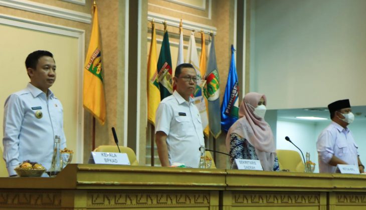 Fahrizal Darminto Pimpin Rakor Penganggaran Penyelenggaraan Pilkada Serentak Tahun 2024
