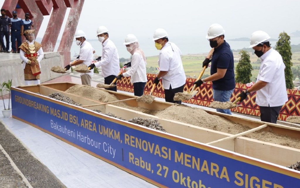 Groundbreaking tahap awal Bakauheni Harbour City