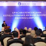 Gubernur Arinal Djunaidi Hadiri Pengukuhan Junanto Herdiawan sebagai Kepala Perwakilan Bank Indonesia Provinsi Lampung