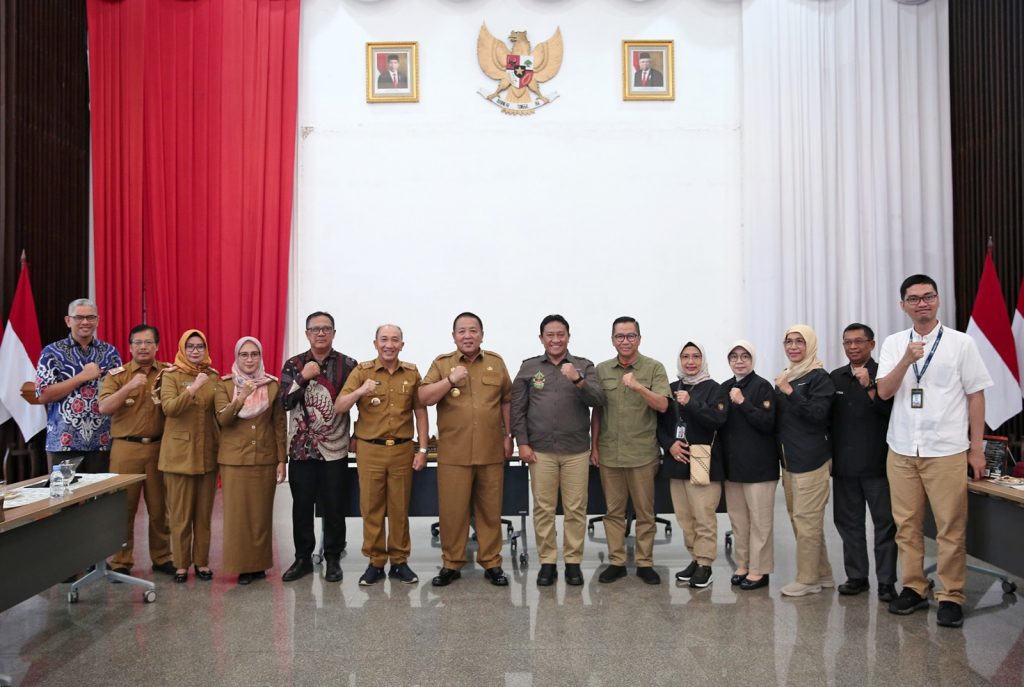 Gubernur Arinal Djunaidi Terima Kunjungan Kerja Wagub Kalimantan Tengah