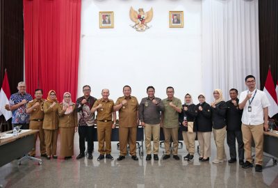 Gubernur Arinal Djunaidi Terima Kunjungan Kerja Wagub Kalimantan Tengah