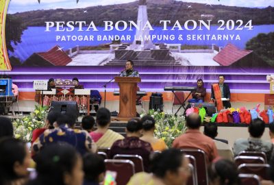Gubernur Arinal Hadiri Pesta Bona Taon Parsadaan Toga Siregar