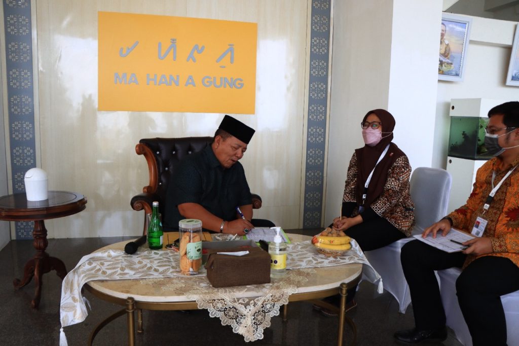 Gubernur Arinal Jadi Orang Pertama Pendataan Awal Regsosek