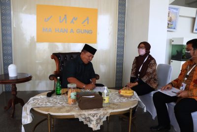 Gubernur Arinal Jadi Orang Pertama Pendataan Awal Regsosek