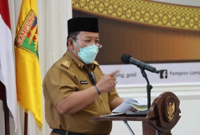 Gubernur Arinal Lepas Kafilah Lampung STQ Nasional XXVI