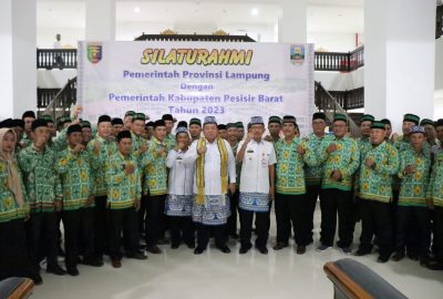 Gubernur Arinal Silaturahmi dengan Jajaran Forkopimda dan Pemkab Pesisir Barat