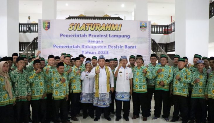 Gubernur Arinal Silaturahmi dengan Jajaran Forkopimda dan Pemkab Pesisir Barat