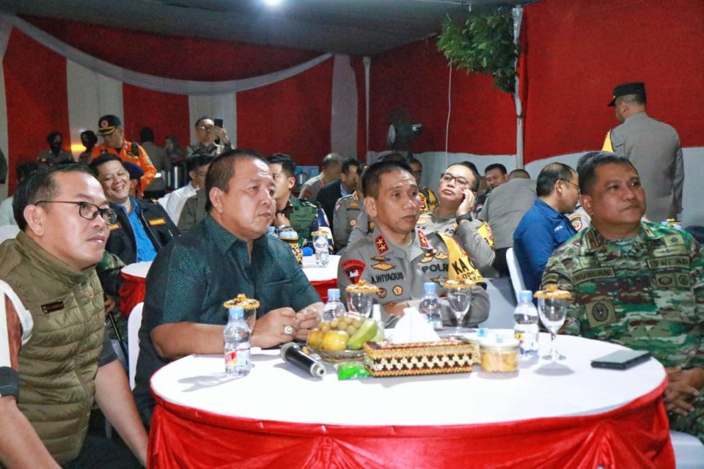 Gubernur Bersama Forkopimda Pantau Pergantian Tahun