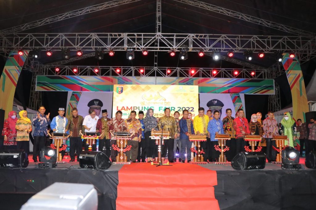 Gubernur Buka Lampung Fair Tahun 2022