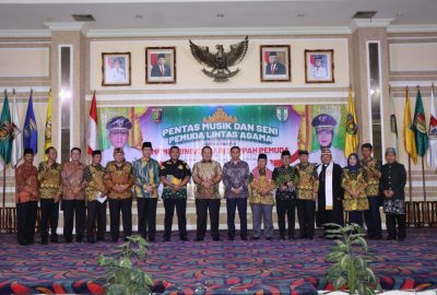 Gubernur Buka Pentas Seni dan Musik Pemuda Lintas Agama