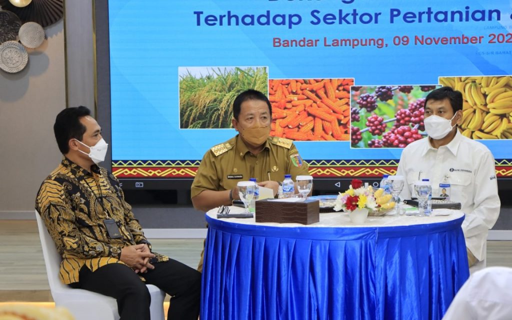 Gubernur Hadiri Rapat Bahas Dukungan Perbankan Terhadap Sektor Pertanian dan UMKM