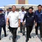 Gubernur Lampung Bersama Menteri BUMN Tinjau Wahana Wisata Krakatau Park