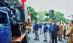 Gubernur Terima 2 Unit Combine Harvester dan 1 Unit Mobil Ambulan VIP dari PTBA