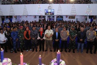 Gubernur bersama Forkopimda Lampung dan Walikota Bandar Lampung Tinjau Misa di Sejumlah Gereja