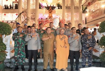 Gubernur bersama Forkopimda Pastikan Perayaan Malam Tahun Baru Imlek Berjalan Aman