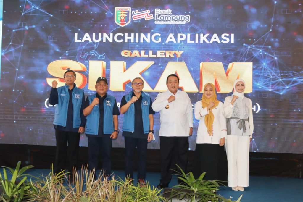 Gubernur dan Mendag Buka Acara Semarak UKM IKM Lampung Berjaya 2022