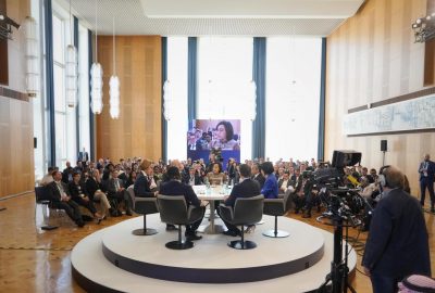 Hadiri Berlin Global Dialogue, Sri Mulyani Serukan Dukung Proses Transisi Menuju Energi Bersih