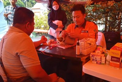 IDI Lampung Selatan Buka Posko Kesehatan Gratis Untuk Pengguna Jasa Penyeberangan di Pelabuhan Bakauheni