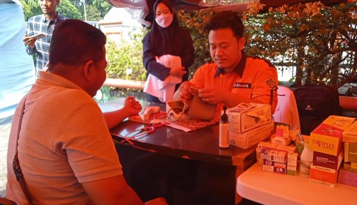 IDI Lampung Selatan Buka Posko Kesehatan Gratis Untuk Pengguna Jasa Penyeberangan di Pelabuhan Bakauheni