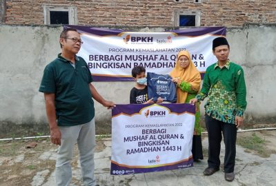 Lazismu Jati Agung Berikan Santunan kepada Yatim Piatu